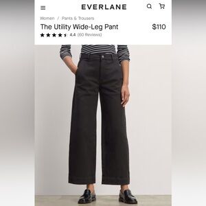 Everlane wide pants
